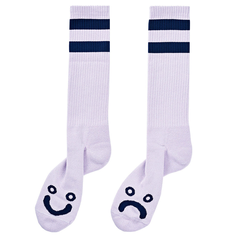 Polar Happy Sad lavender socks UK 6.5-8