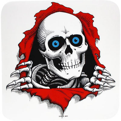 Powell Peralta Ripper Ramp Sticker clear