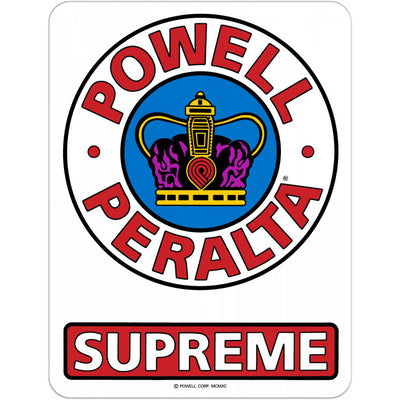 Powell Peralta Supreme OG Ramp Sticker