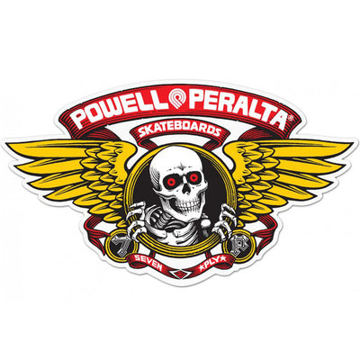 Powell Peralta Winged Ripper Ramp Sticker red