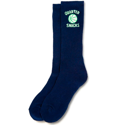 Quartersnacks Ball Is Life Socks navy