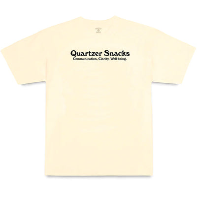 Quartersnacks Gem Snackman Tee cream