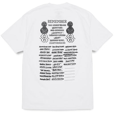 Quartersnacks Spot T shirt white