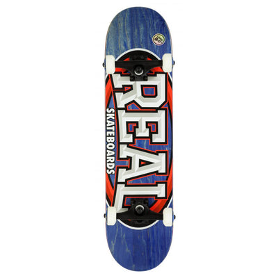 Real Alumni blue complete skateboard 8"