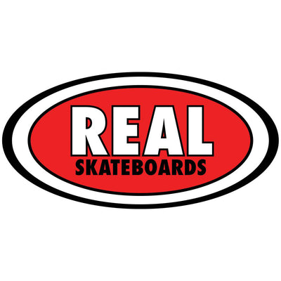 Real Oval Classic Sticker small