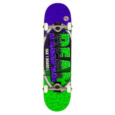 Real Slime Fades complete skateboard 8"