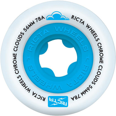 Ricta Chrome Clouds 78a blue wheels 56mm