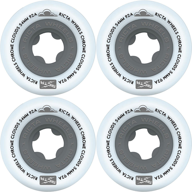 Ricta Chrome Clouds 92a /black wheels 54mm