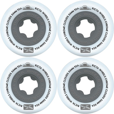 Ricta Chrome Clouds 92a /black wheels 56mm
