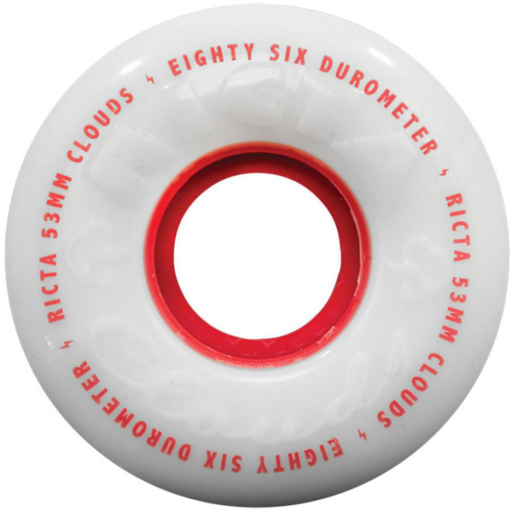 Ricta Clouds Red 86A Wheels 57mm