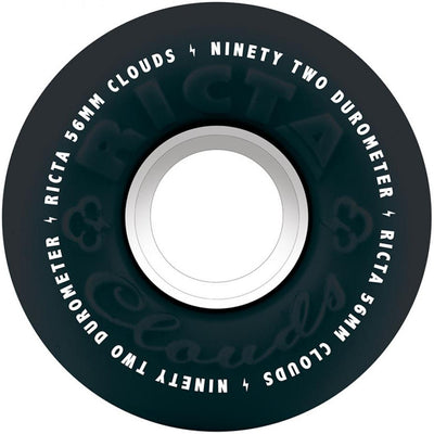 Ricta Clouds 92A black/white wheels 56mm
