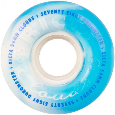 Ricta Clouds Swirl 78a blue/white wheels 54mm