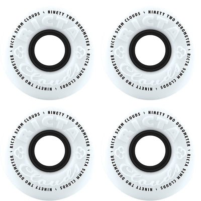 Ricta Clouds 92a white/black wheels 52mm