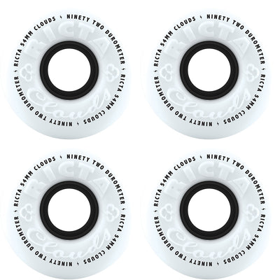 Ricta Clouds 92a white/black wheels 54mm