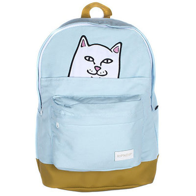 Ripndip Lord Nermal blue backpack bag