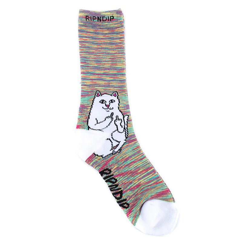 Ripndip Lord Nermal neon socks