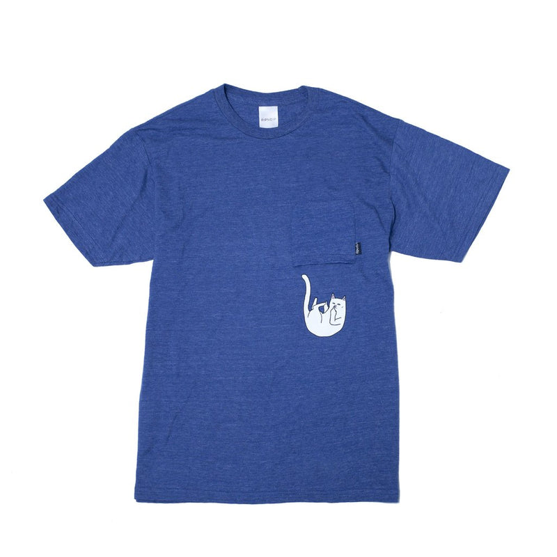 Ripndip Falling For Nermal navy tri blend T shirt