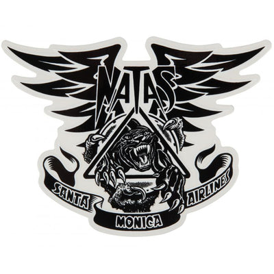Santa Monica Airlines Natas Panther Glow Sticker