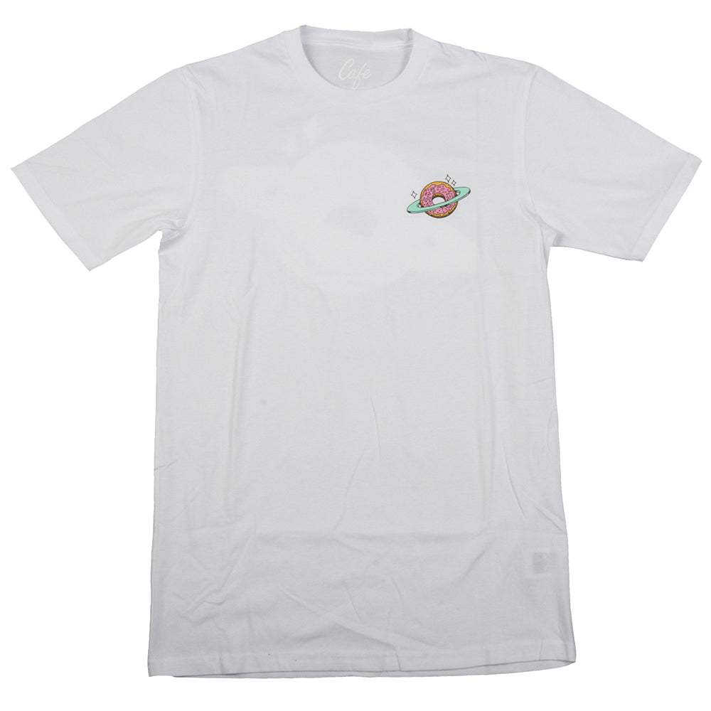 Skateboard Cafe Planet Donut white T shirt