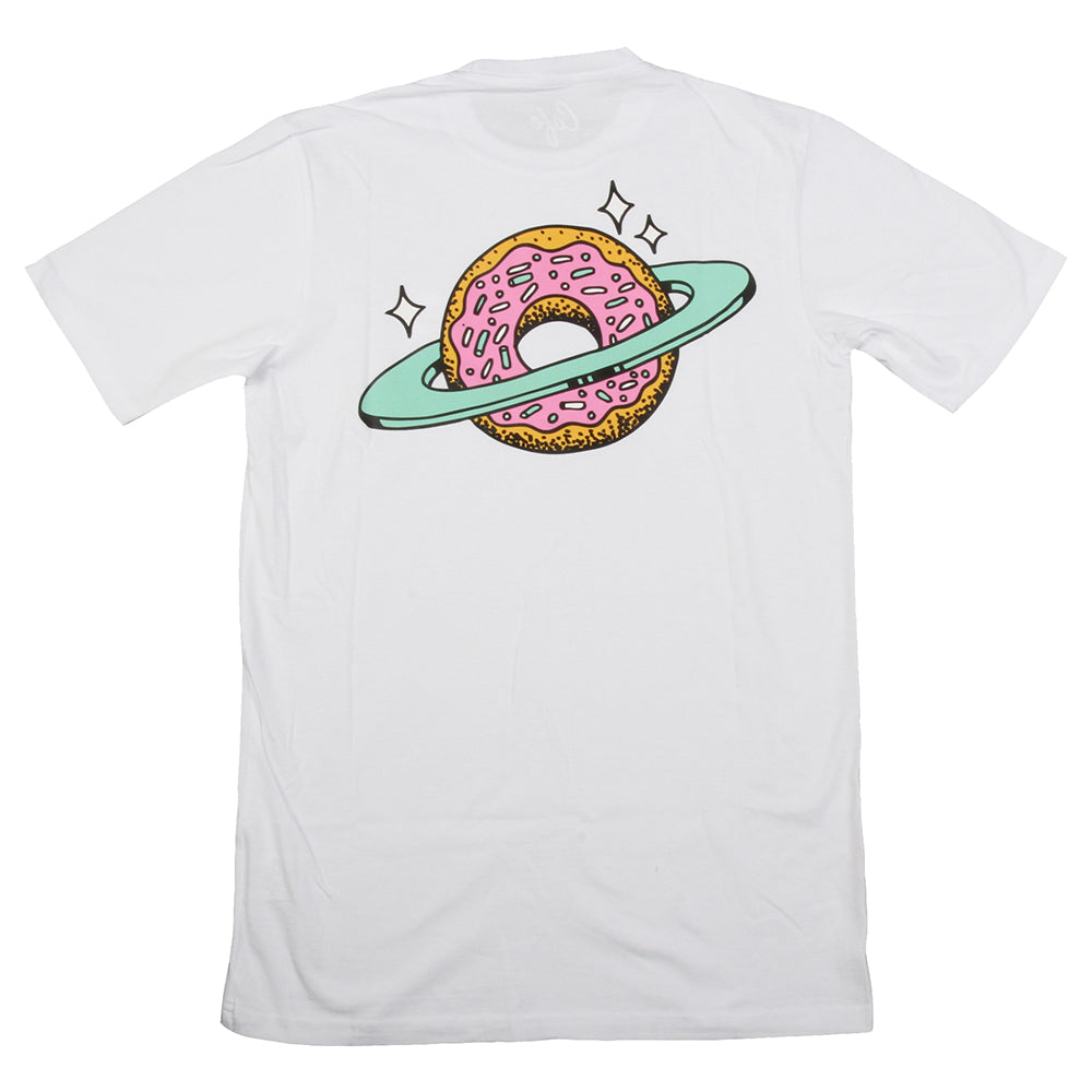 Skateboard Cafe Planet Donut white T shirt