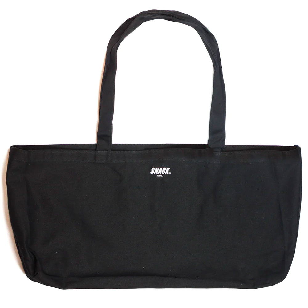 Snack Skateboards XXXL Tote Bag black