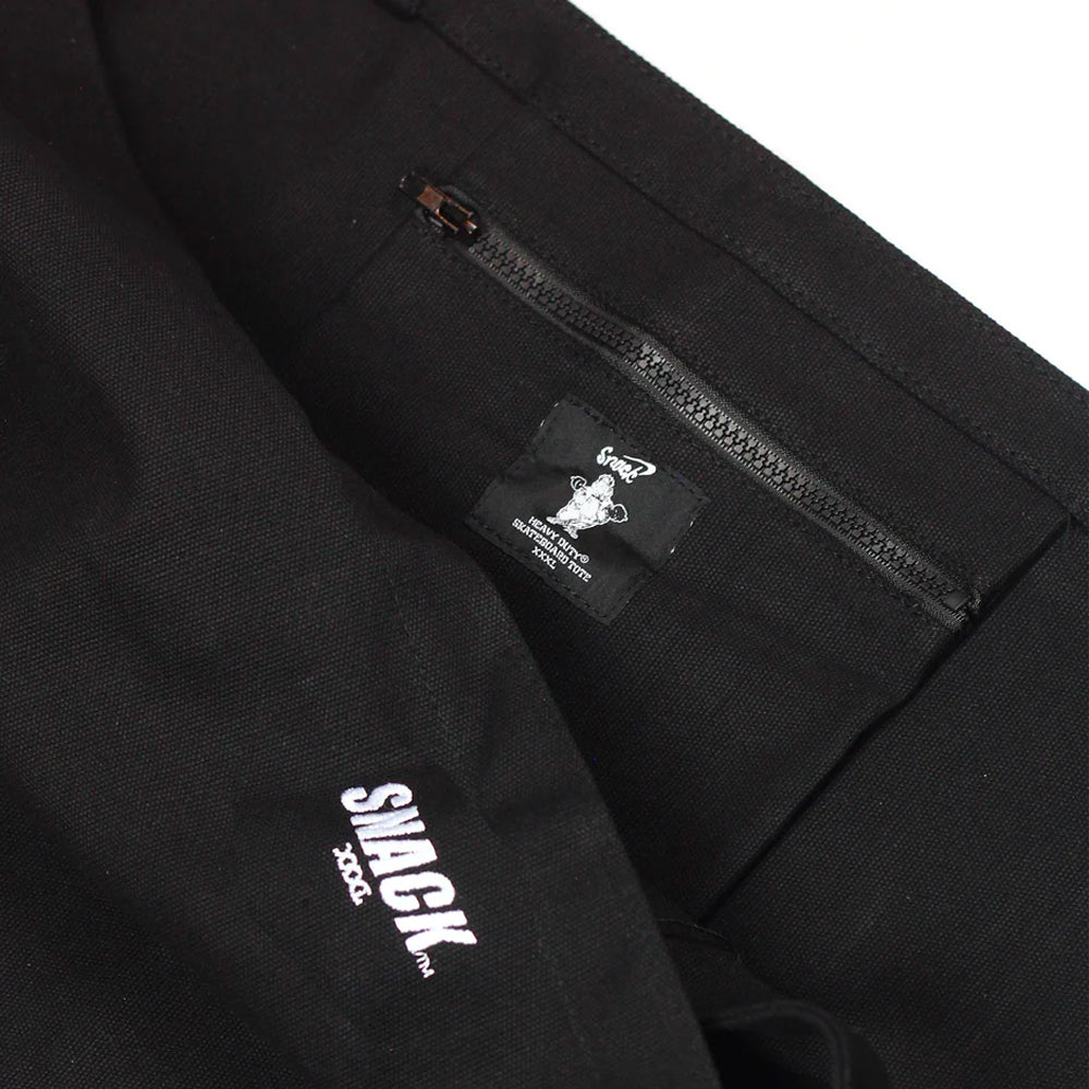 Snack Skateboards XXXL Tote Bag black