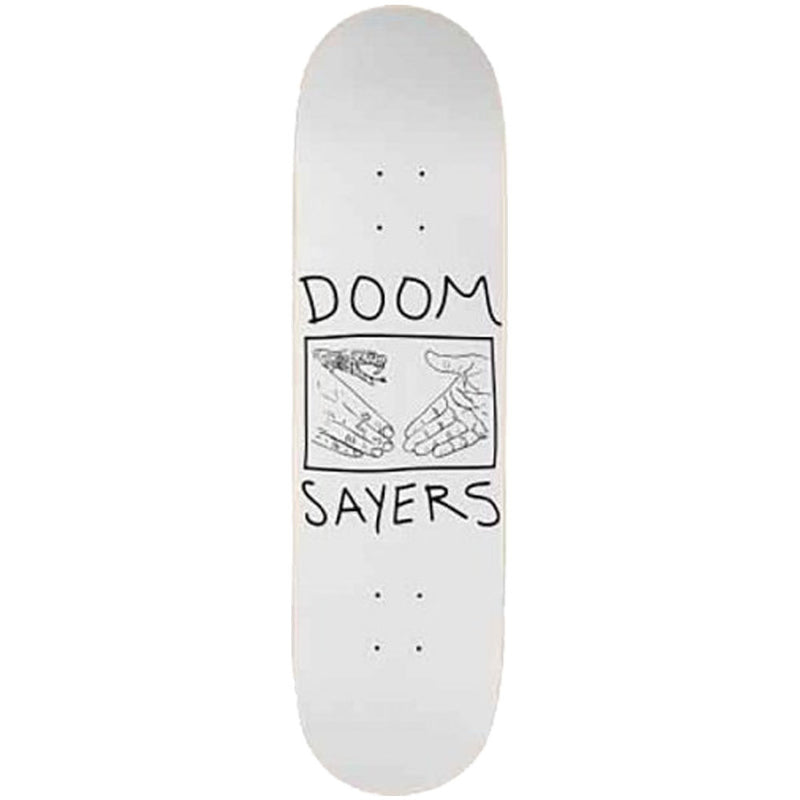 Doom Sayers Snake Shake white deck 8.38"