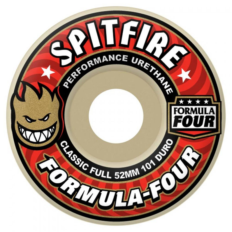 Spitfire Formula Four Classic Full 101 Duro 60mm wheels