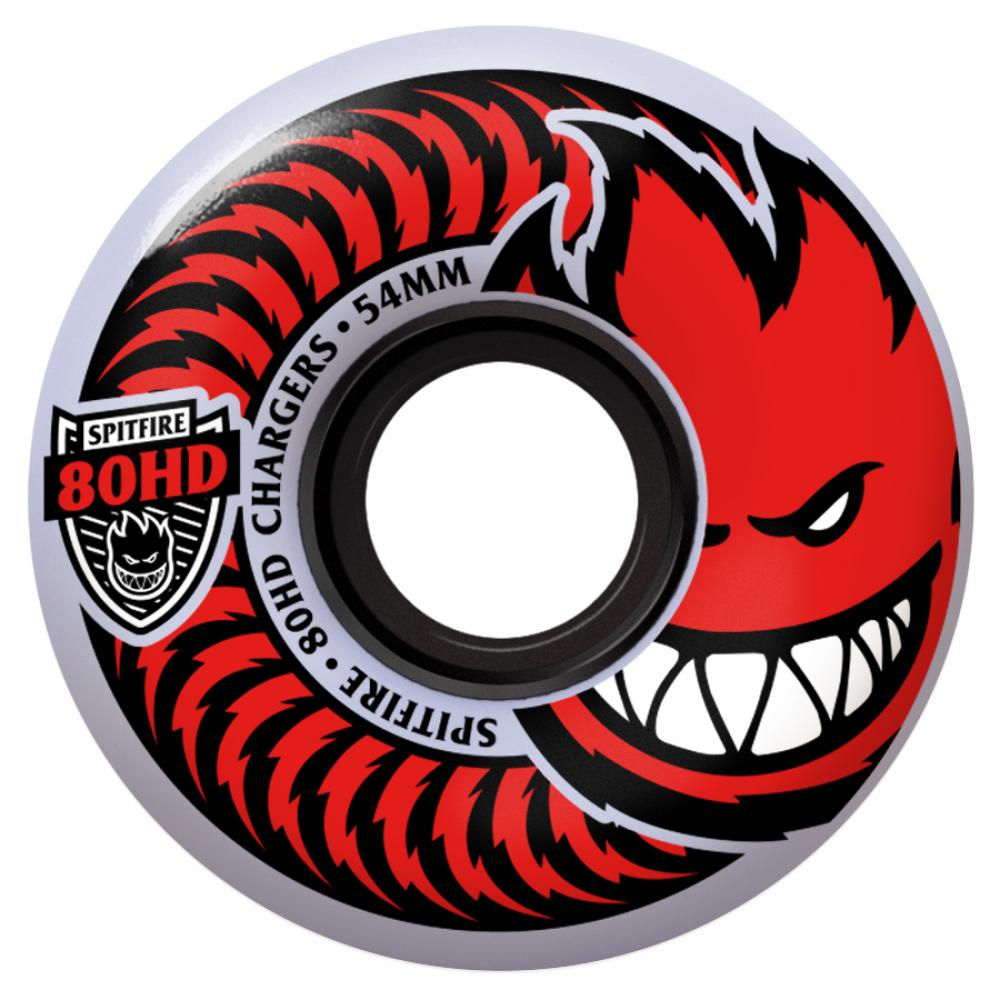 Spitfire Chargers Classic 80HD clear Skateboard wheels 56mm