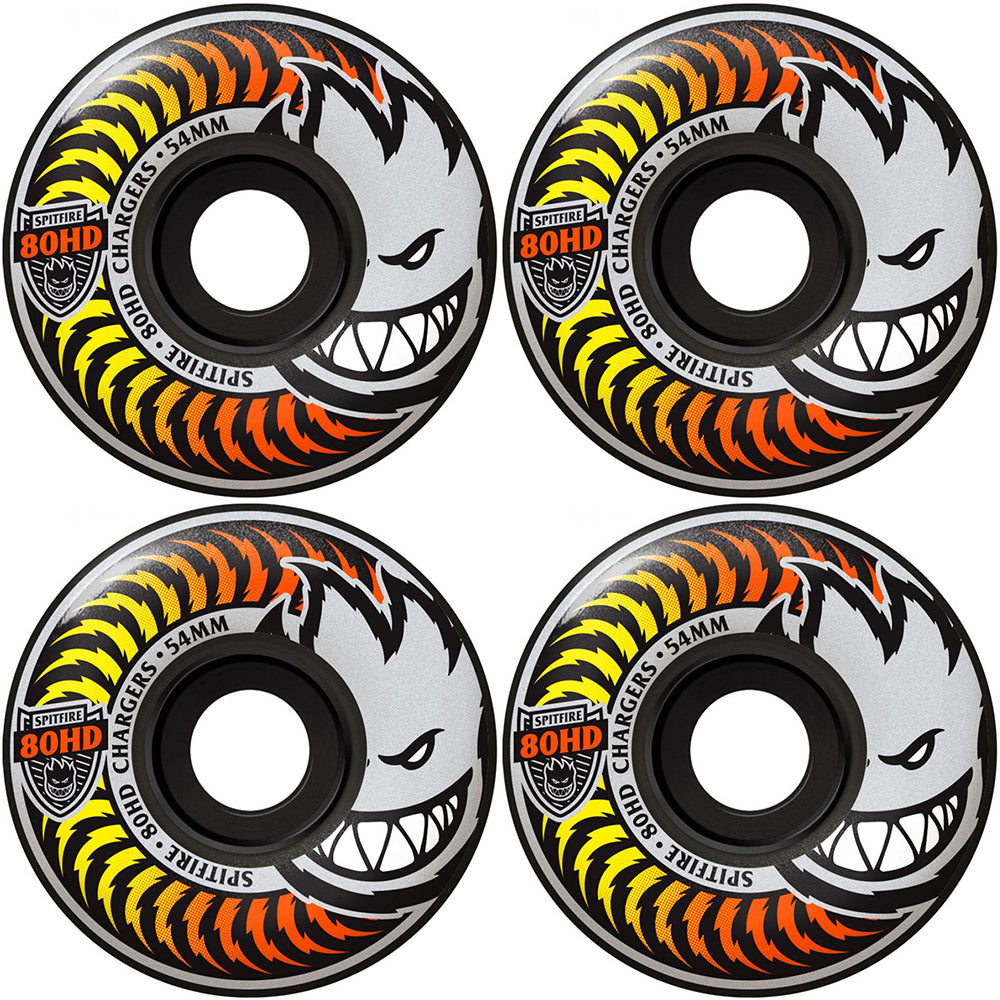 Spitfire Chargers Classic 80HD fade black wheels 54mm