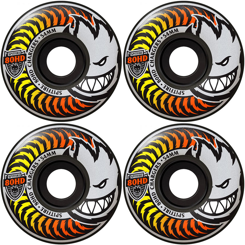 Spitfire Chargers Classic 80HD fade black wheels 54mm