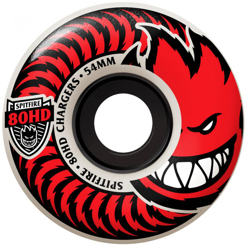 Spitfire Chargers Classic 80HD white wheels 56mm