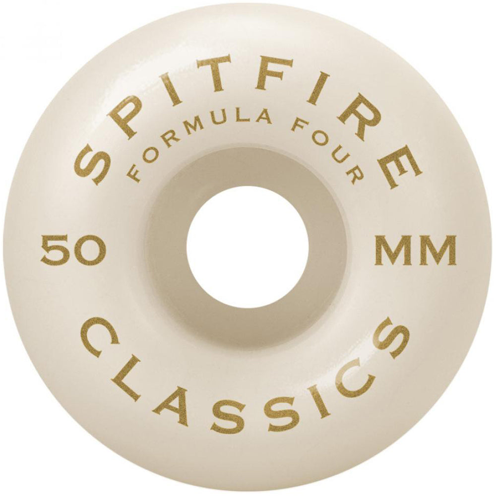 Spitfire Formula Four Classics 99du Bronze Skateboard Wheels 50mm
