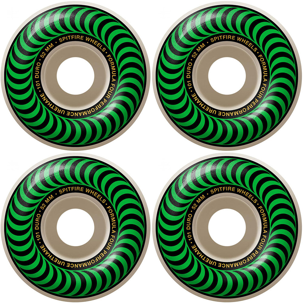 Spitfire Formula Four Classics 101du green wheels 52mm