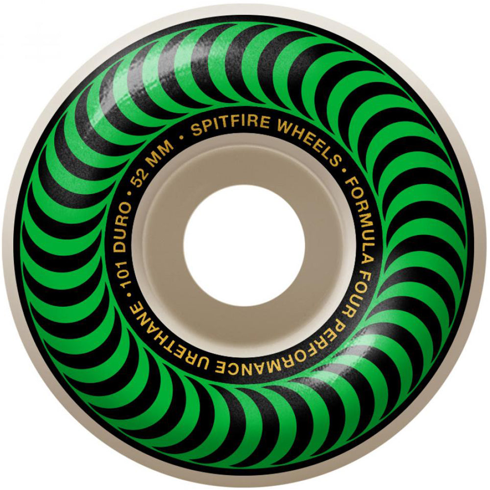 Spitfire Formula Four Classics 101du green wheels 52mm