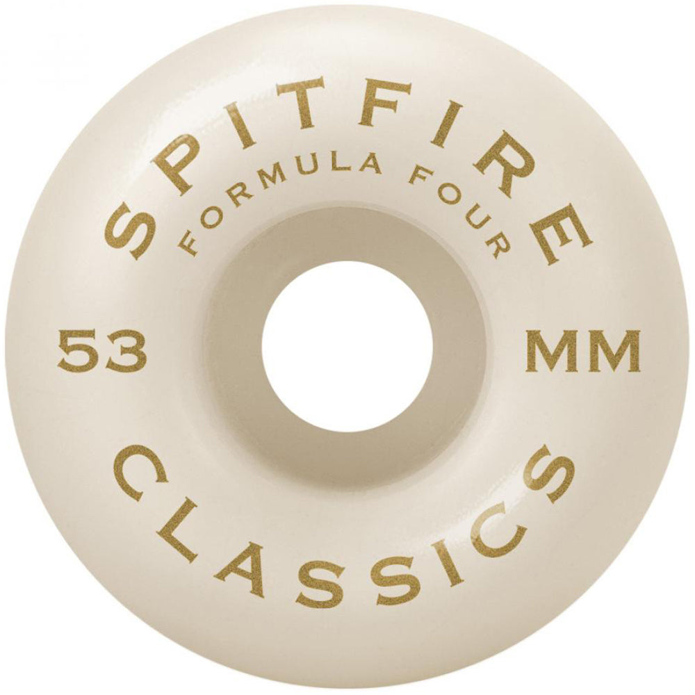 Spitfire Formula Four Classics 101du orange wheels 53mm
