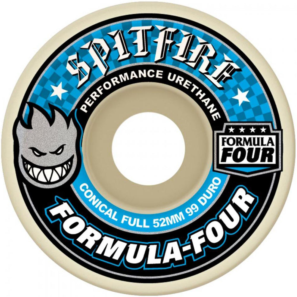 Spitfire Formula Four Conical Full 99du wheels 52mm