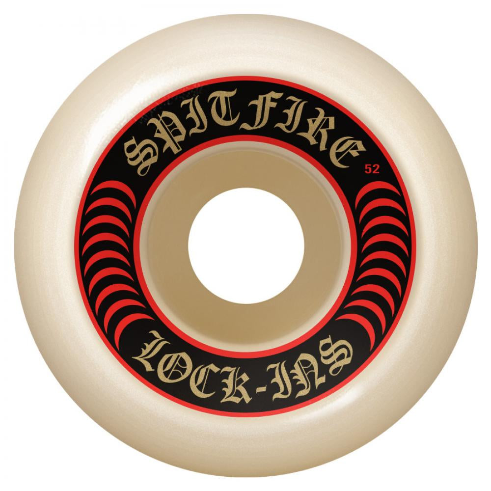 Spitfire Formula Four Lock Ins 101DU Wheels 52mm