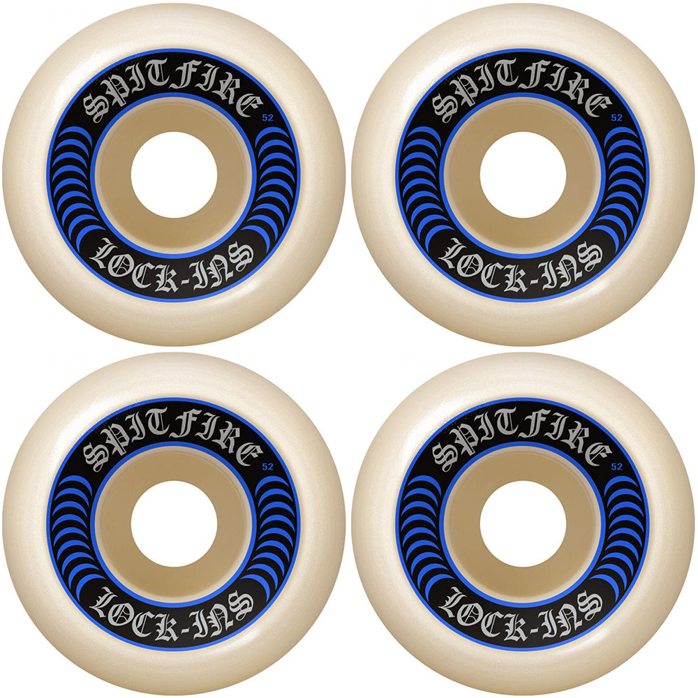 Spitfire Formula Four Lock Ins 99DU Wheels 57mm