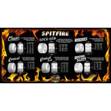 Spitfire Formula Four Lock Ins 101DU wheels 52mm