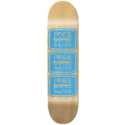 Free Dome Stacked Logo Deck 8"