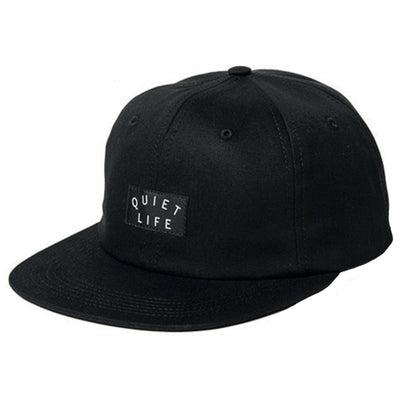 The Quiet Life Field Polo black cap