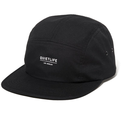 The Quiet Life Crush 5 panel Camper Hat black