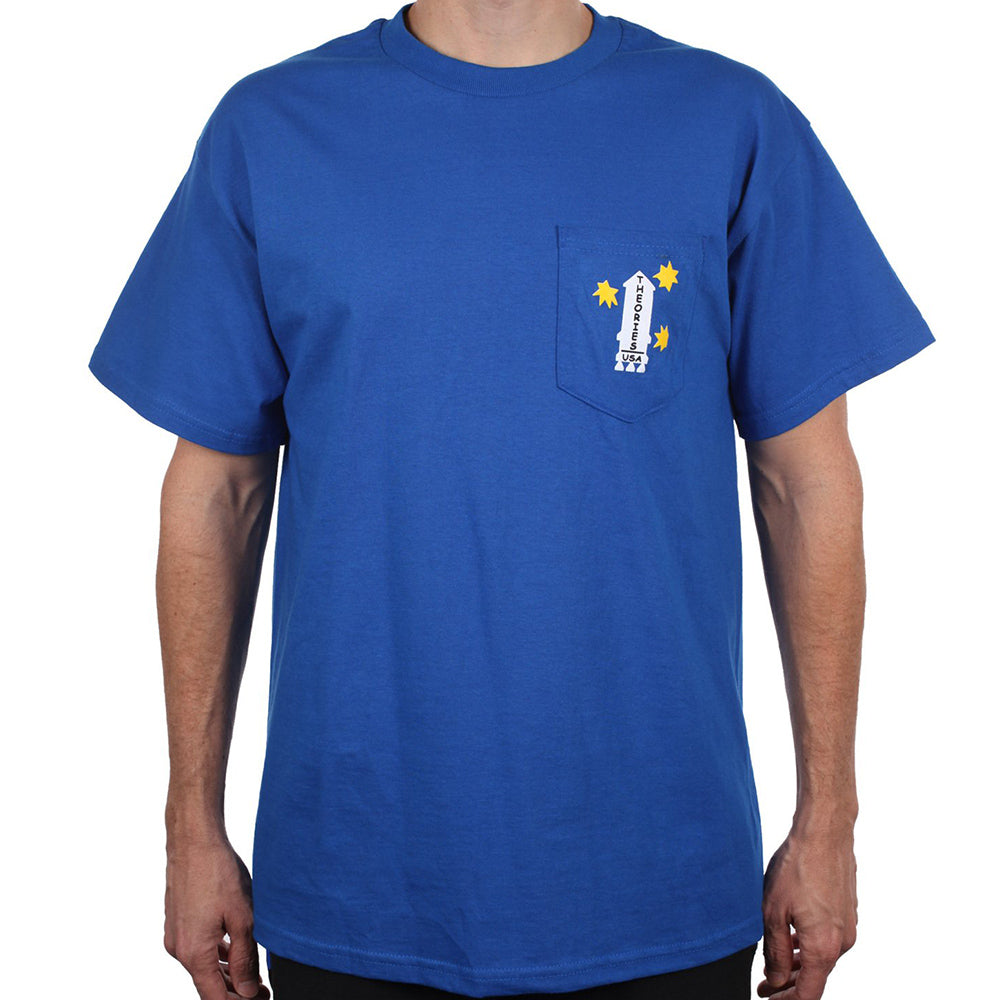 Theories Apollo Pocket Tee royal