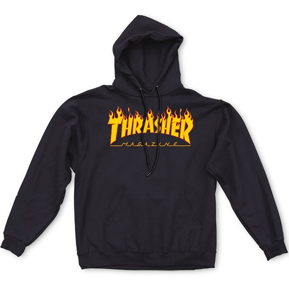 Thrasher Flame Logo hood black