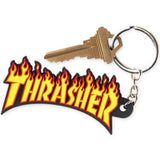 Thrasher Flame Logo keychain