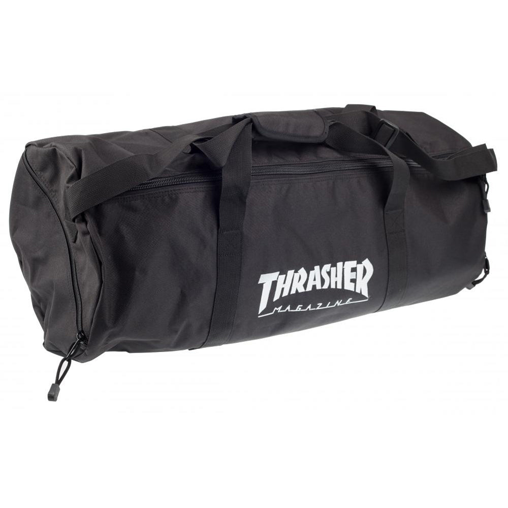 Thrasher Logo Duffel Bag Black