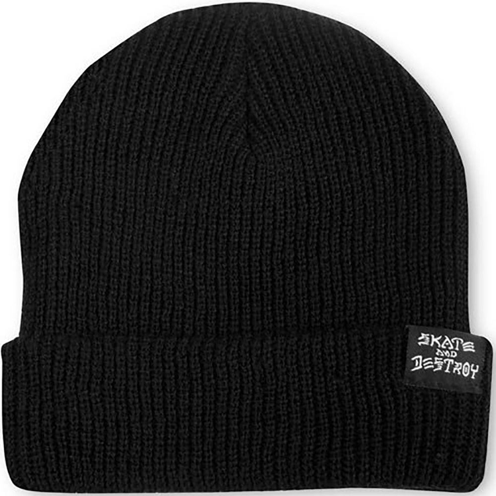 Thrasher Skate and Destroy beanie black