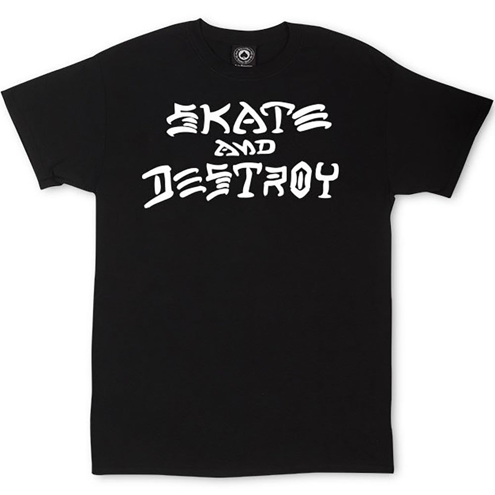Thrasher Skate and Destroy T Shirt black