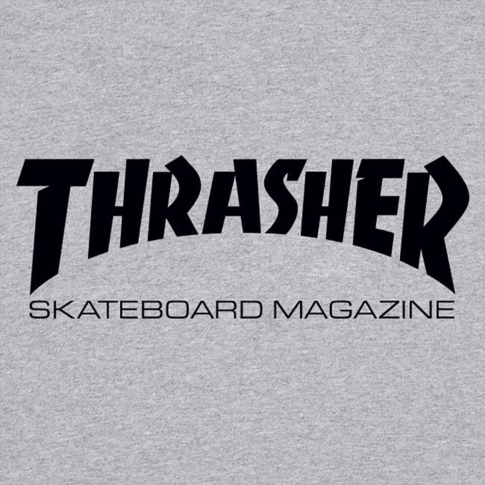Thrasher Skate Mag hood heather grey